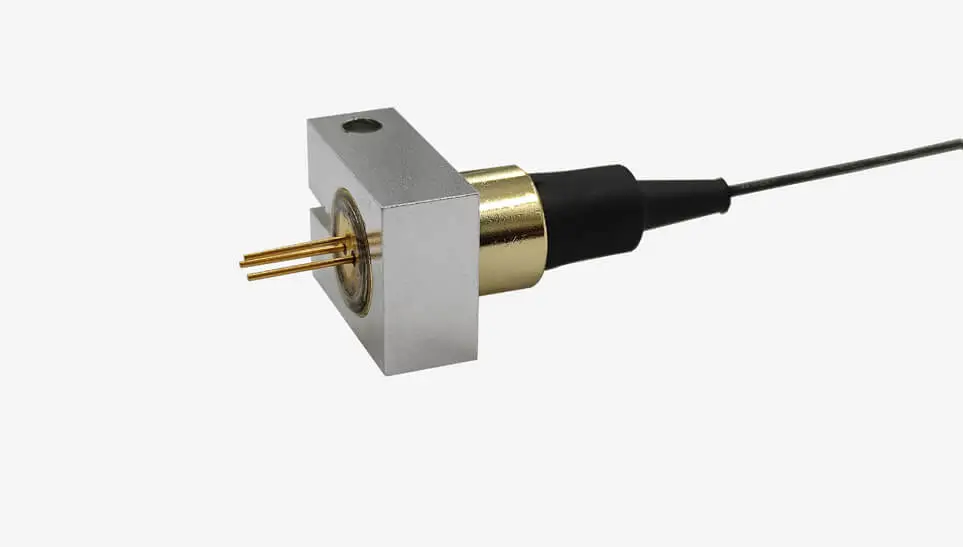 Dioda laserowa 513 nm sprzężona światłowodowo w obudowie TO Coaxial